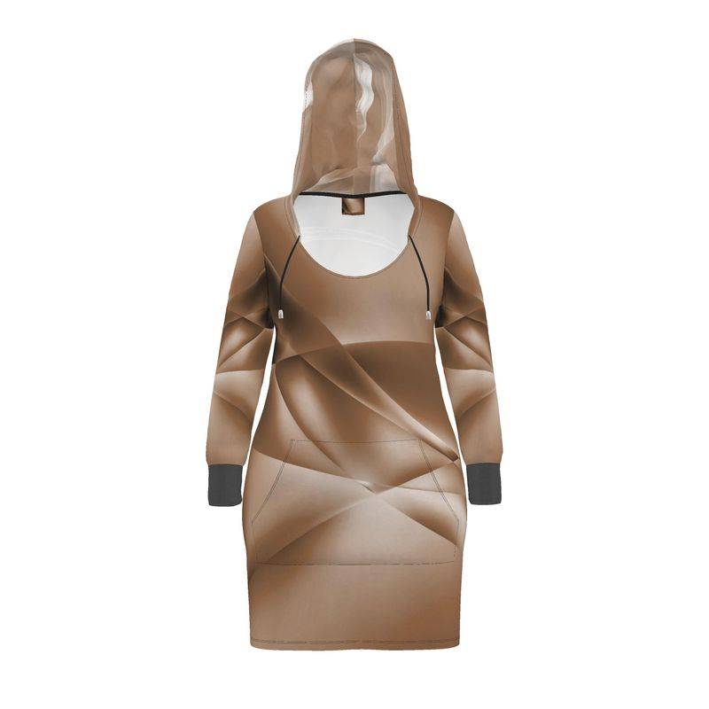 Brown hoodie dress shop